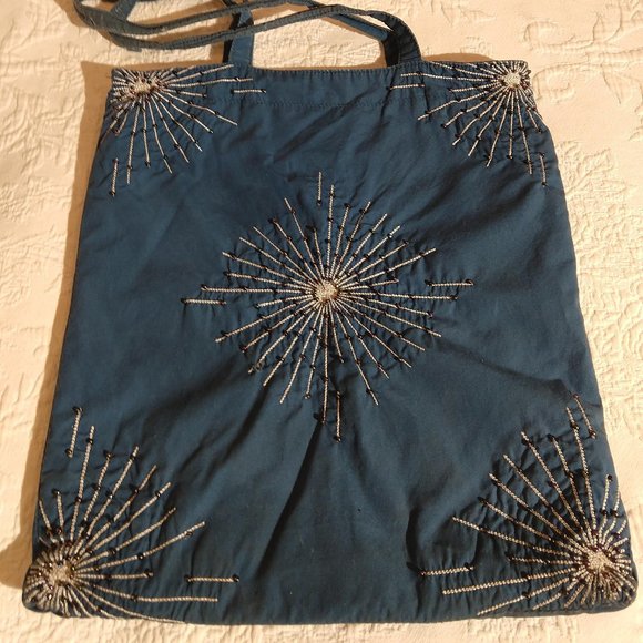 Beaded&Embroidered Bag - Picture 1 of 6